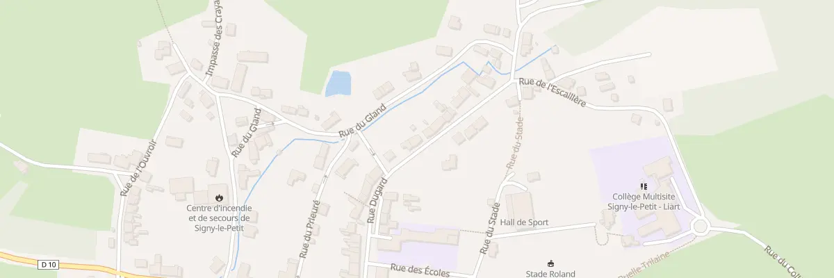 Plan du 35 Rue Dugard à Signy-le-Petit