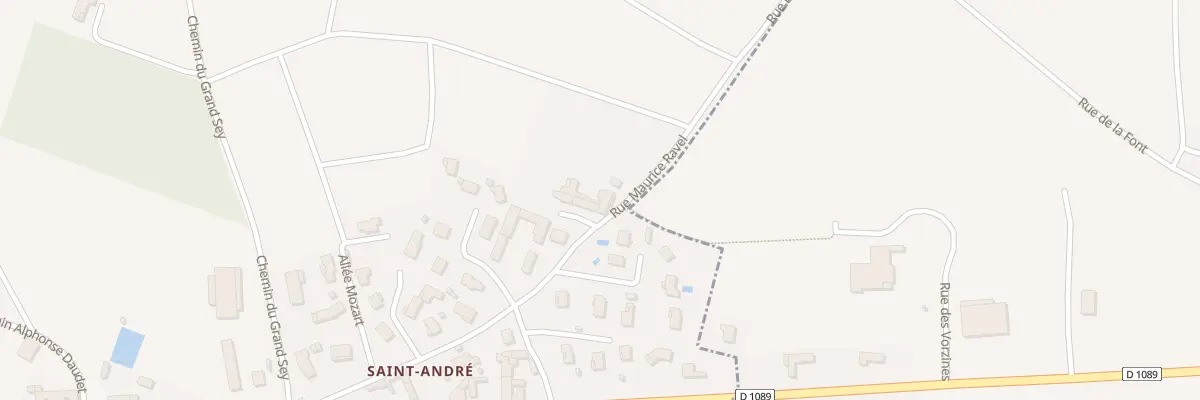 Plan du 305A Rue Maurice Ravel à Saint-André-le-Puy