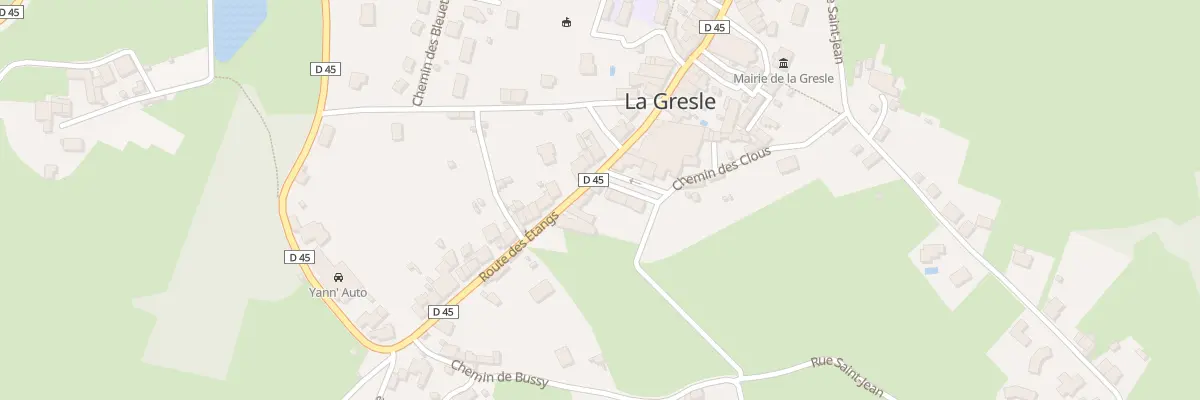 Plan du 149 Rte des Etangs à La Gresle