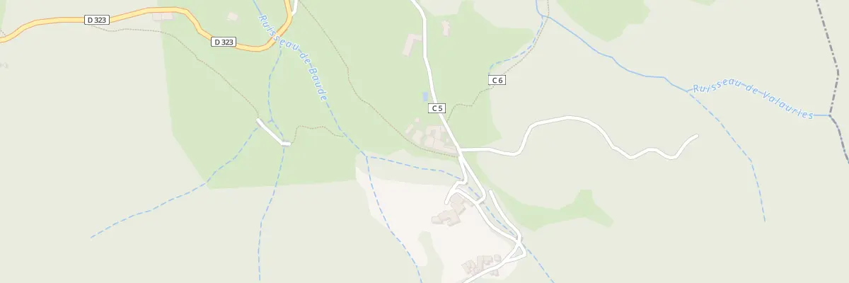Plan du 5098 Pouzoula à Saint-Cirgues-de-Prades