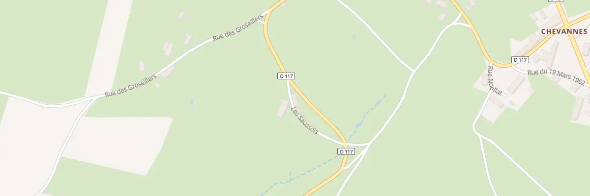 Plan du 5125 L’Ouche de l’Echange à Brazey-en-Morvan