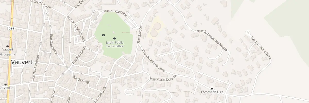 Plan du 3 Imp Jean Monnet à Vauvert