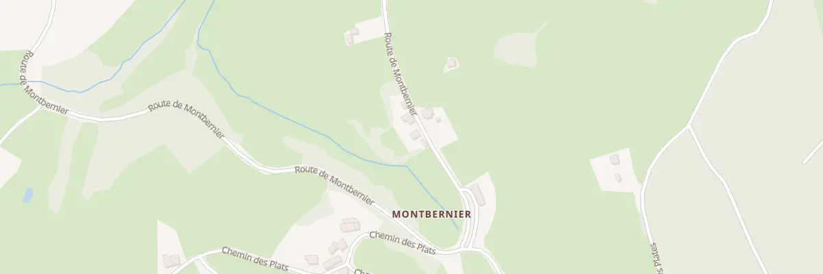 Plan du 1329 Rte de Montbernier à Coublanc