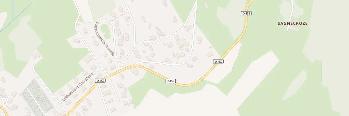 Plan du 5224 La Pouyat à Saint-Pal-de-Mons