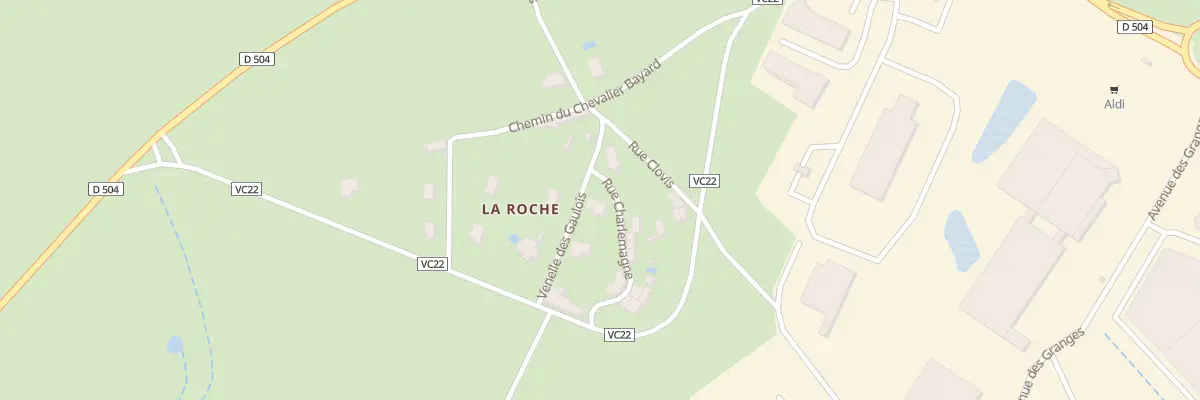 Plan du 121 Rue Charlemagne à Thizy-les-Bourgs