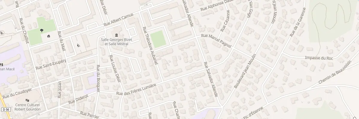 Plan du 44 Rue Théodore Aubanel à Vauvert