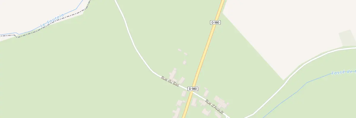 Plan du 1 Rte Impériale à Montlay-en-Auxois