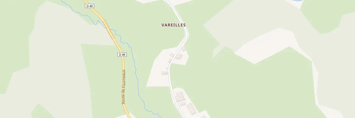 Plan du 330 Che de Vareille à Chirassimont