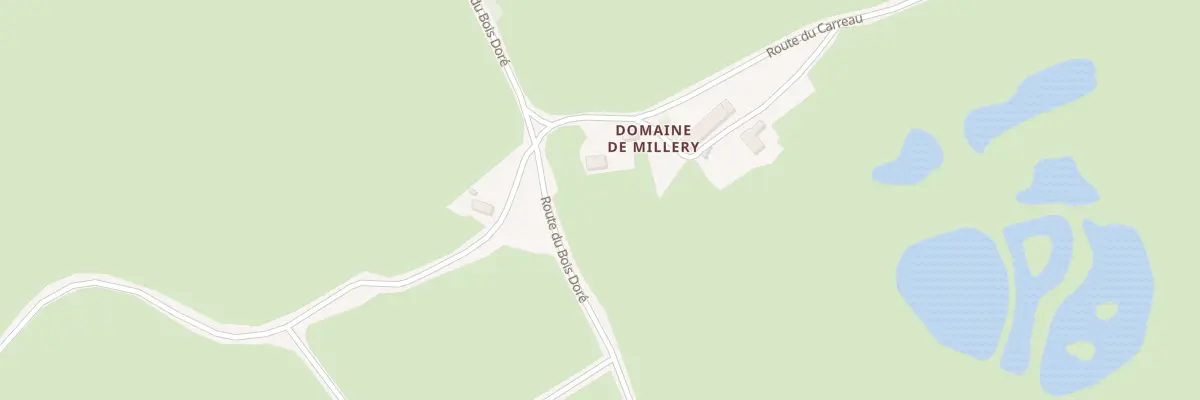 Plan du 1305 Rte du Carreau à Saint-Forgeot