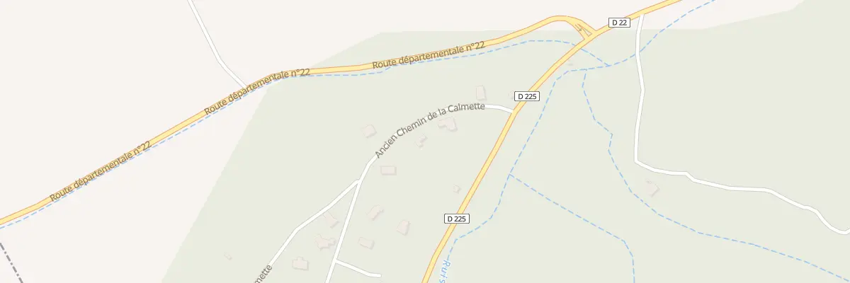 Plan du 5137 Puech Bernard à Dions