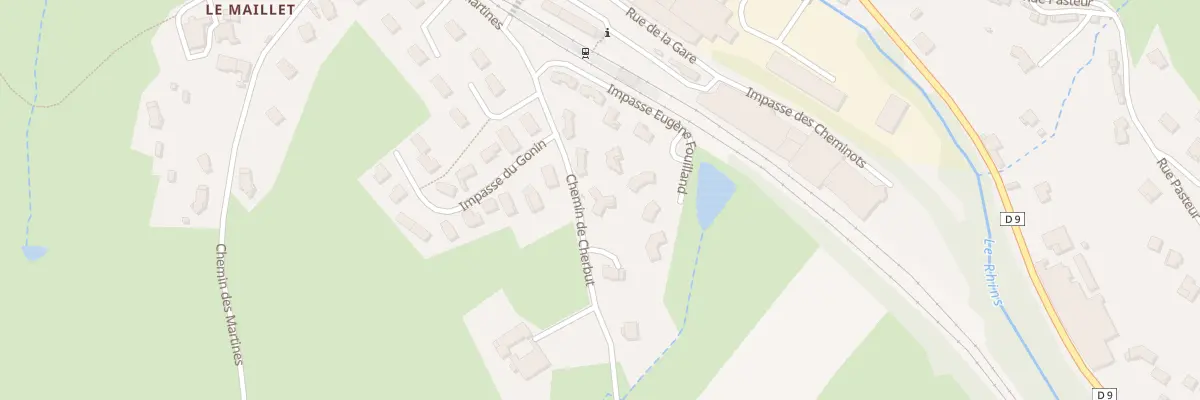 Plan du 163 Che de Cherbut à Saint-Victor-sur-Rhins