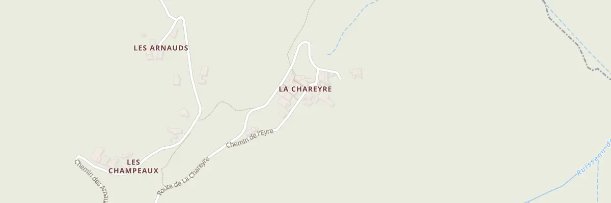 Plan du 140 Che de l’Eyre à Pont-de-Labeaume