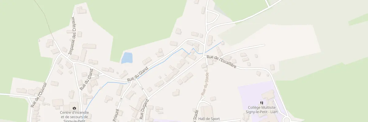 Plan du 45 Rue Dugard à Signy-le-Petit