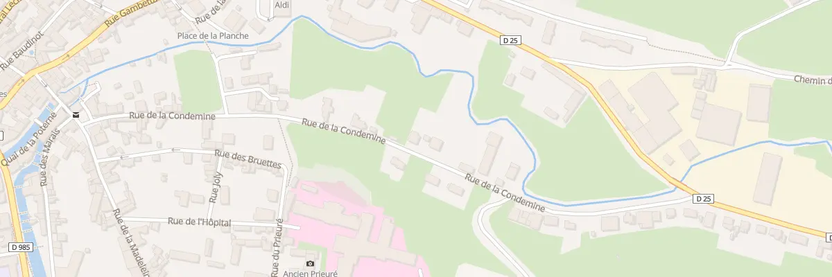 Plan du 17 Rue de la Condemine à Charolles