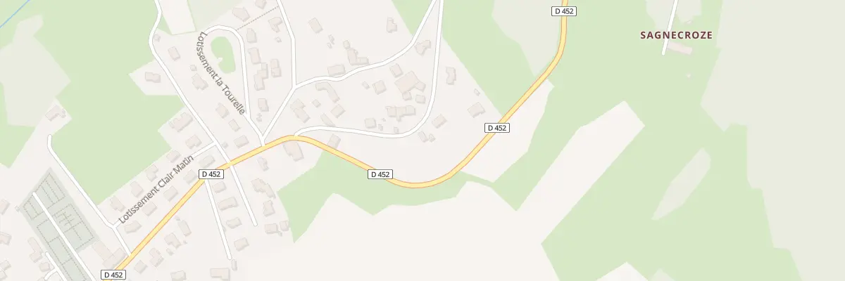 Plan du 5223 La Pouyat à Saint-Pal-de-Mons