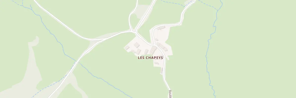 Plan du 1769 Rte des Chapeys à Charmoy