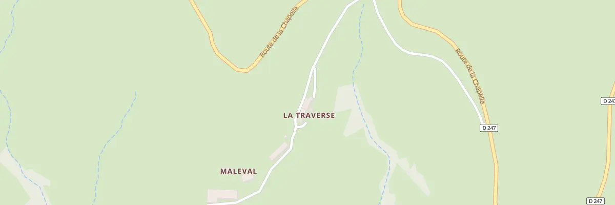 Plan du 5080 Maleval à Saint-Clément