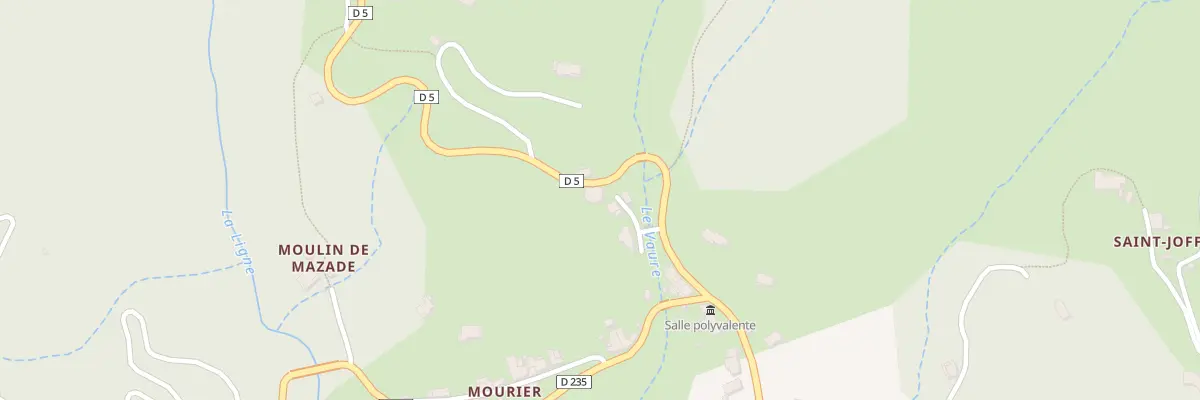 Plan du 5050 Serre de Mourier à Rocher