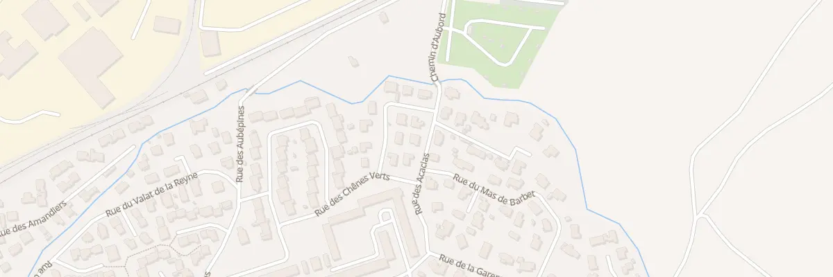 Plan du 131 Rue des Acacias à Vauvert