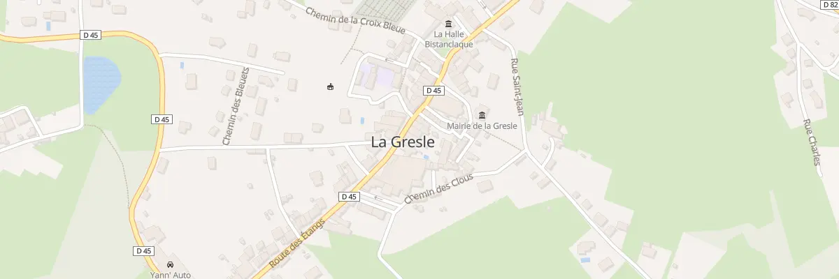 Plan du 31 Rte des Etangs à La Gresle