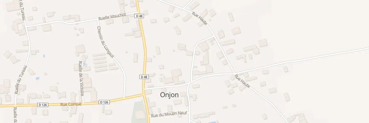 Plan du 3 Rue du Village à Onjon