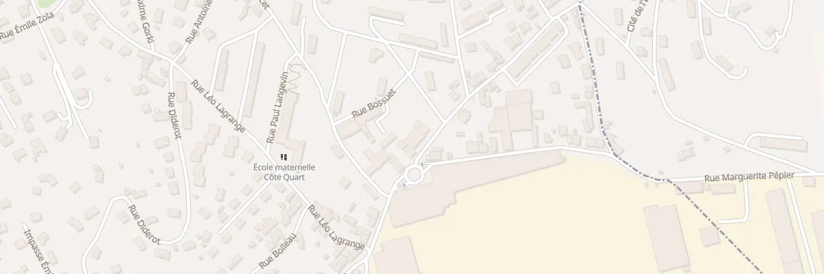 Plan du 5A Rue Jean Jacques Rousseau à Unieux