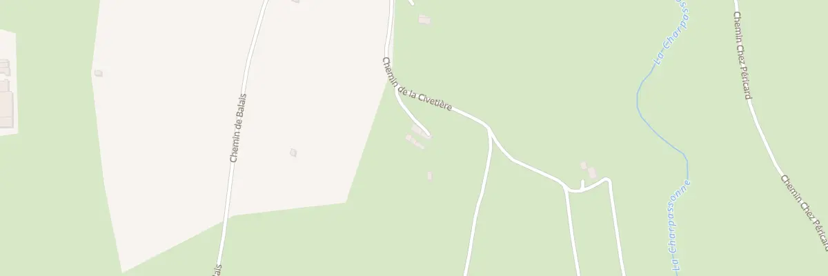 Plan du 290 Che de la Civetiere à Cottance