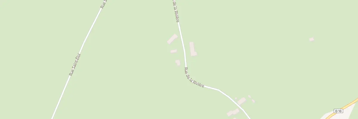 Plan du 5 Rue de la Riviere à Brognon