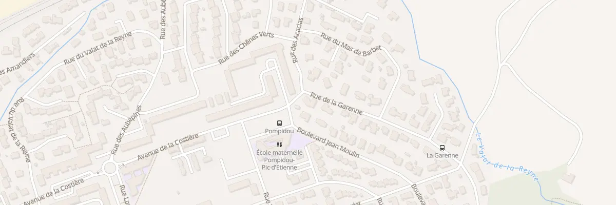 Plan du 51 Rue de la Garenne à Vauvert