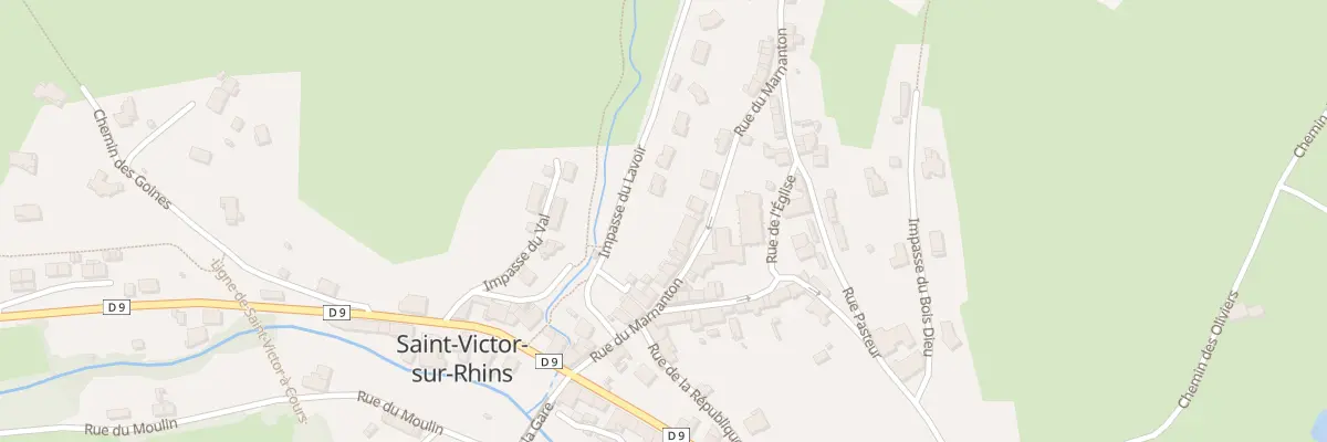 Plan du 141 Rue du Marnanton à Saint-Victor-sur-Rhins