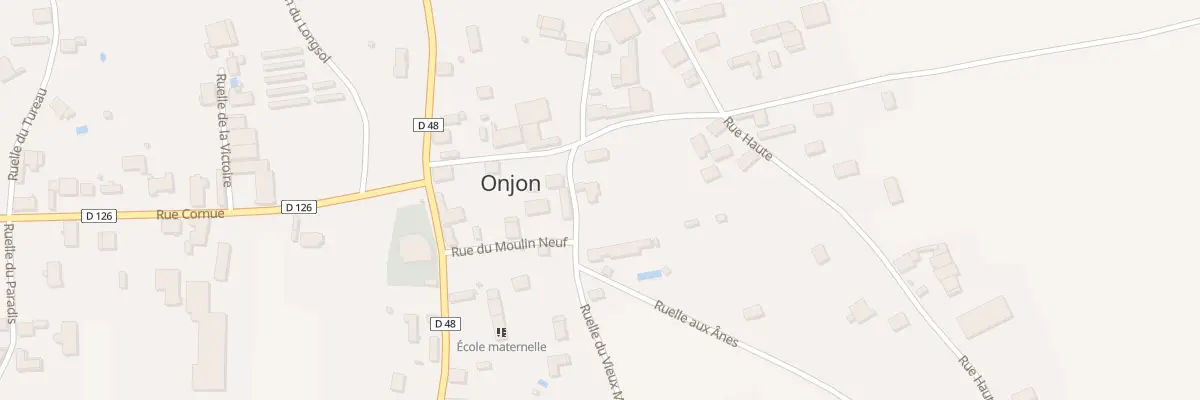 Plan du 1 Rle du Vieux Moulin à Onjon
