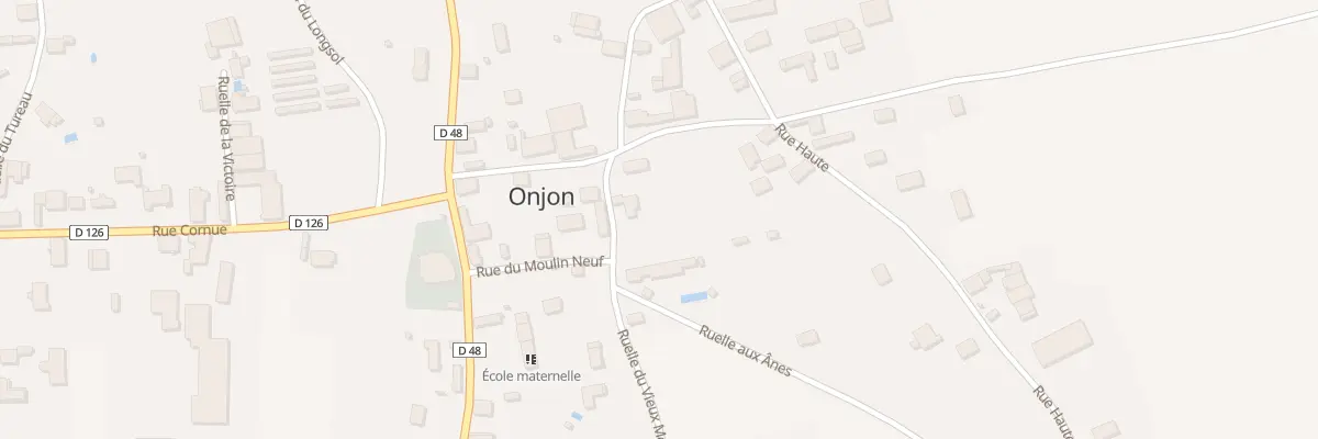 Plan du 1 Rle du Vieux Moulin à Onjon