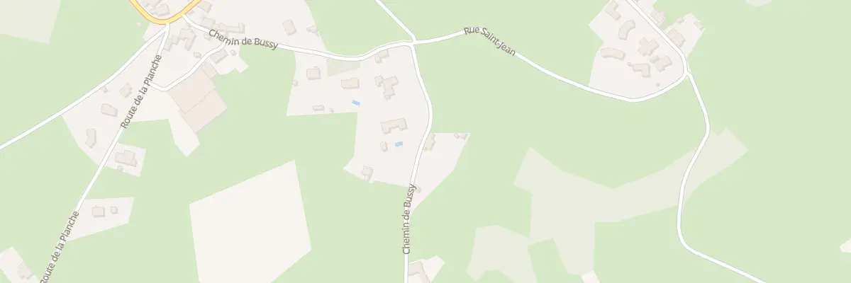 Plan du 385 Che de Bussy à La Gresle