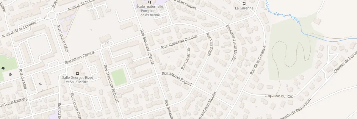 Plan du 3 Rue Cézanne à Vauvert