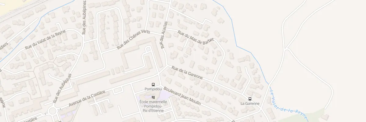 Plan du 42 Rue de la Garenne à Vauvert