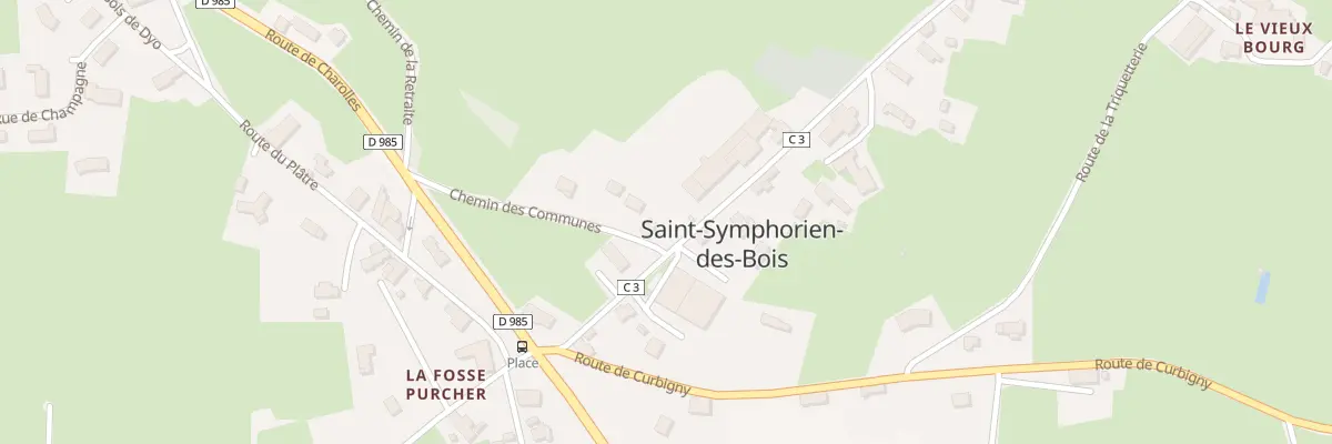 Plan du 137 Rte de Soleil à Saint-Symphorien-des-Bois