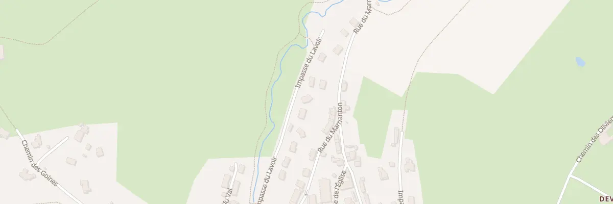 Plan du 276 Imp du Lavoir à Saint-Victor-sur-Rhins