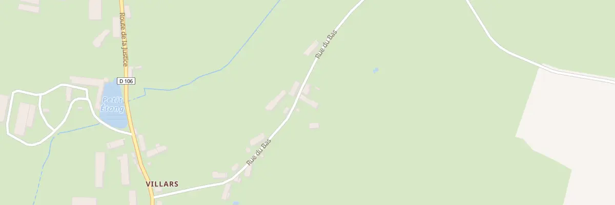 Plan du 10 Rue du Bas à Liernais