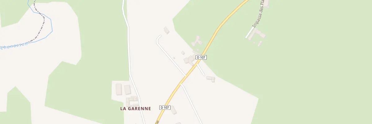 Plan du 1444 Rte de la Plaine à Cottance