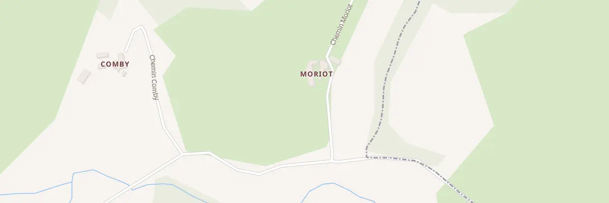 Plan du 173 Che Moriot à Sainte-Colombe-sur-Gand
