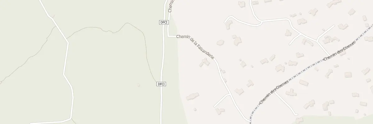 Plan du 6088 Che de la Faisanderie à Caveirac