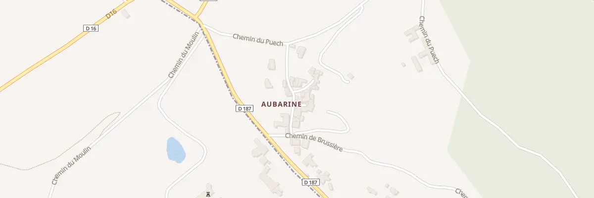 Plan du 95 Che du Redillon à Rochegude