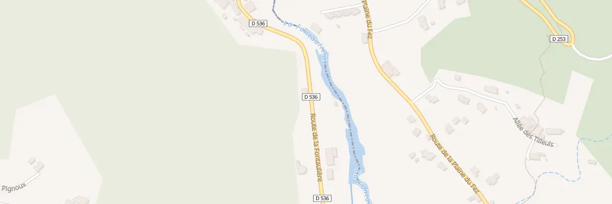 Plan du 5165 Le Village à Meyras