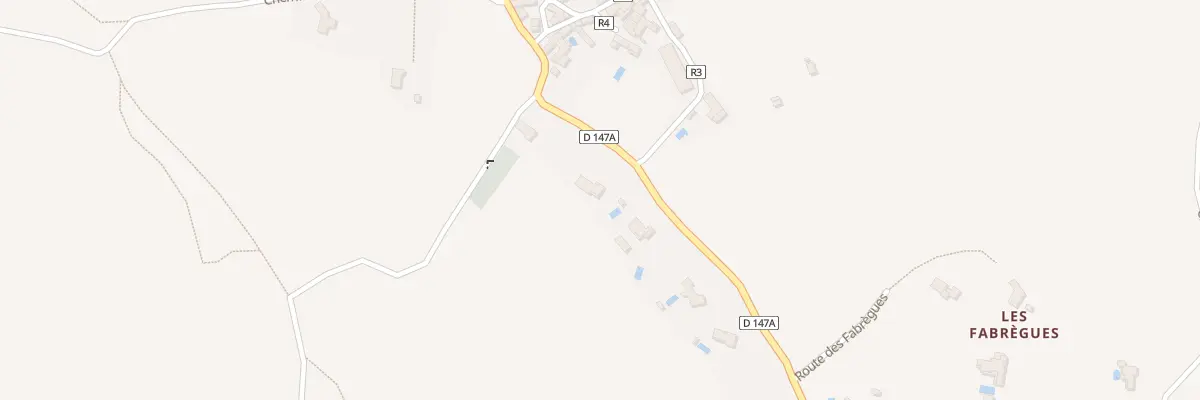 Plan du 610 Rte du Puech à Bouquet