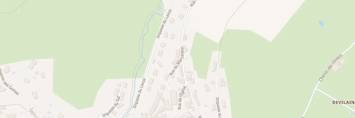 Plan du 277 Rue du Marnanton à Saint-Victor-sur-Rhins