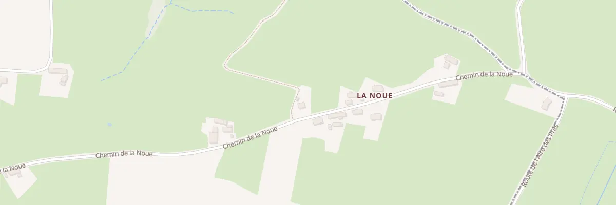 Plan du 615 Che de la Noue à Génelard