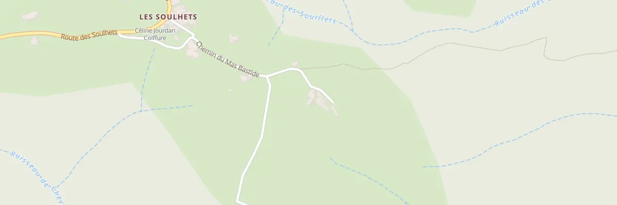 Plan du 360 Che du Mas Bastide à Fabras