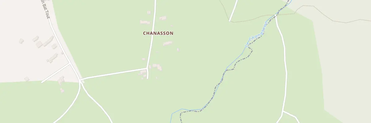 Plan du 5522A Chanasson à Rozier-en-Donzy