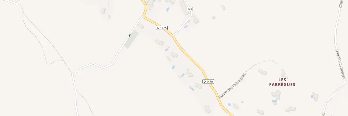 Plan du 480 Rte du Puech à Bouquet