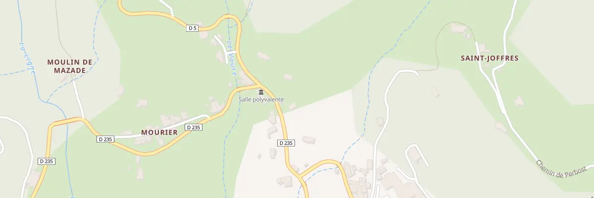Plan du 5006B La Soubeyranne à Rocher